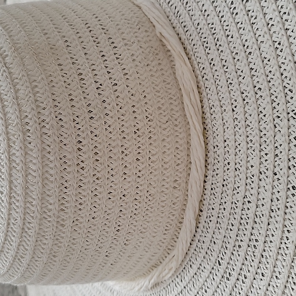 Off white sun hat - Picture 3 of 6